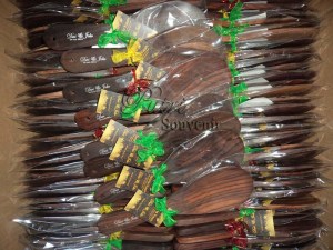 Produksi Souvenir Centong Polos  Sonokeling
